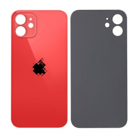 Apple iPhone 12 πίσω κάλυμμα μπαταρίας (το κόκκινο) (bigger hole for camera)