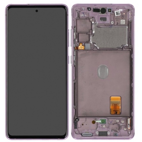 Samsung Galaxy S20 FE οθόνη (levandos) (με πλαίσιο) (γνησια)
