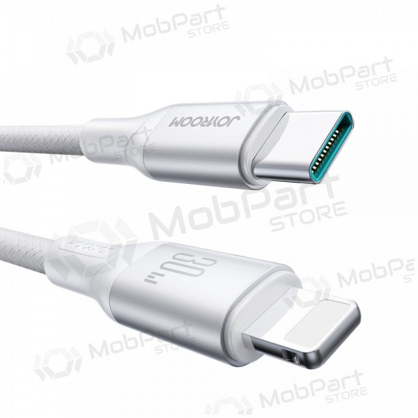 USB καλώδιο Joyroom S-A28 USB-C to Lightning 30W 1.0m άσπρο