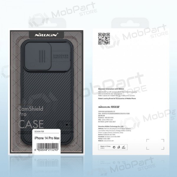 Apple iPhone 14 Pro θήκη „Nillkin CamShield Pro“ (μαύρος)