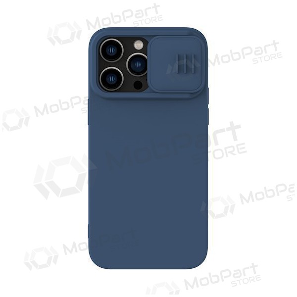 Apple iPhone 15 Pro Max θήκη „Nillkin Silicone“ (σκούρο μπλε) Apple iPhone 15 Pro Max θήκη „Nillkin Silicone“ (σκούρο μπλε)