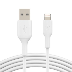 USB καλώδιο Belkin Boost Charge USB-A to Lightning 1.0m άσπρο