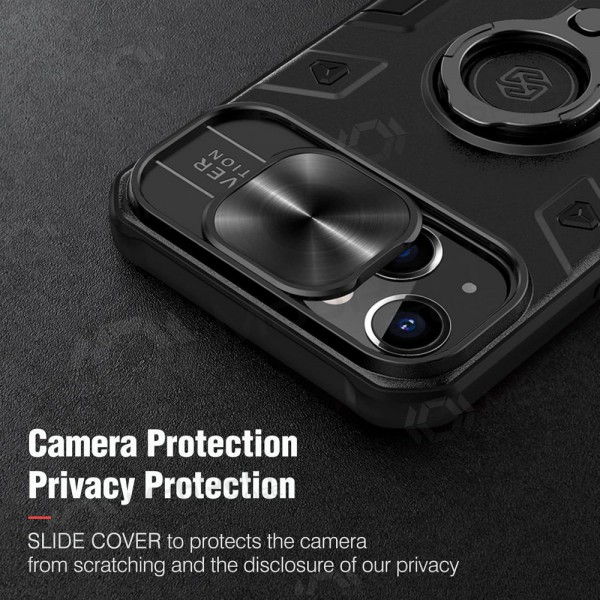 Apple iPhone 14 θήκη „Nillkin Armor Pro“ (μαύρος)