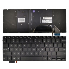 DELL Inspiron: 15 7558, 7568, XPS 15 9550, 9560 πληκτρολόγιο (με φωτισμό)