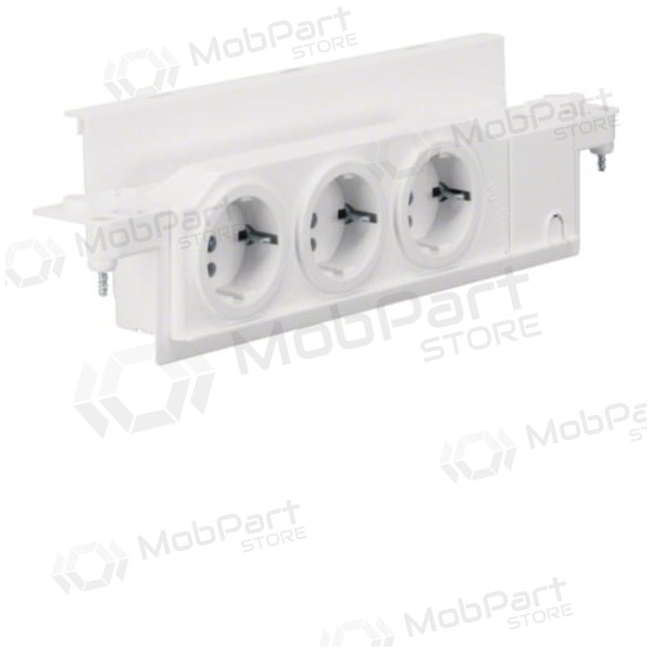 Kištukinis lizdas Hager VZ00UP (3 v., pasukamas, προορίζεται για VOLTA skydams)