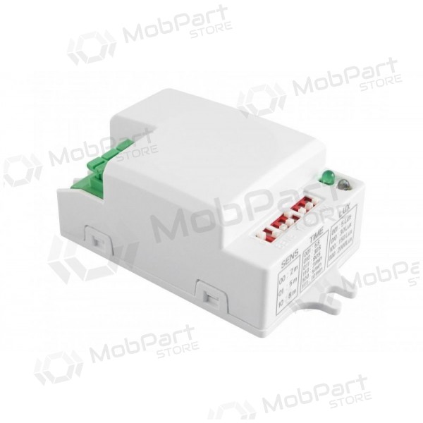 Mikrobanginis judesio jutiklis GTV AE-SRC812-MIN (500W, 360°, άσπρο, IP20)