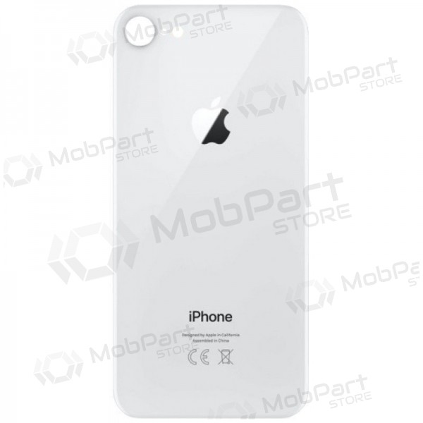 Apple iPhone 8 πίσω κάλυμμα μπαταρίας (ασήμι) (bigger hole for camera) Apple iPhone 8 πίσω κάλυμμα μπαταρίας (ασήμι) (bigger hole for camera)