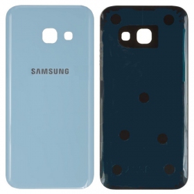 Samsung A320 Galaxy A3 2017 πίσω κάλυμμα μπαταρίας γαλάζιο (blue mist) (μεταχειρισμένος grade C, γνησια)
