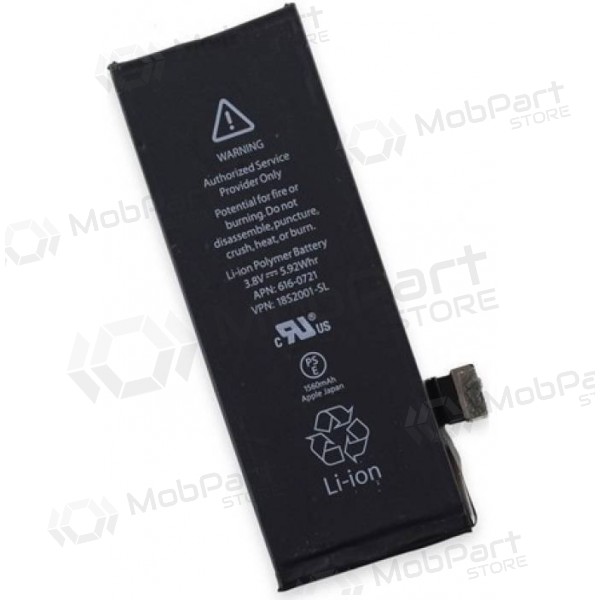 Apple iPhone 5S / iPhone 5C μπαταρία / συσσωρευτής (1560mAh) Apple iPhone 5S / iPhone 5C μπαταρία / συσσωρευτής (1560mAh)