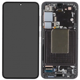 Samsung Galaxy S24 οθόνη (μαύρος) (με πλαίσιο) (γνησια)