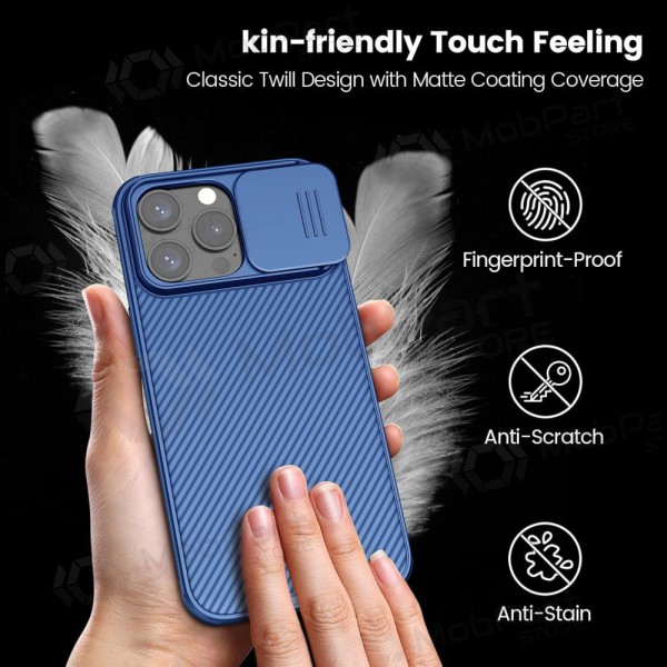 Apple iPhone 15 Pro θήκη „Nillkin CamShield Pro“ (μπλε)