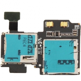 Samsung i9500 Galaxy S4 / i9505 Galaxy S4 SIM και microSD κάρταs lizdo εύκαμπτο καλώδιο