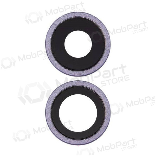 Apple iPhone 11 τζαμάκι κάμερας (2τεμ) (purpurinis) (με πλαίσιο) Apple iPhone 11 τζαμάκι κάμερας (2τεμ) (purpurinis) (με πλαίσιο)