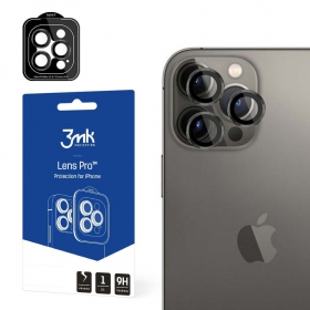 Apple iPhone 13 Pro / 13 Pro Max μαύρος προστασία οθόνης Tempered Glass για κάμερα 