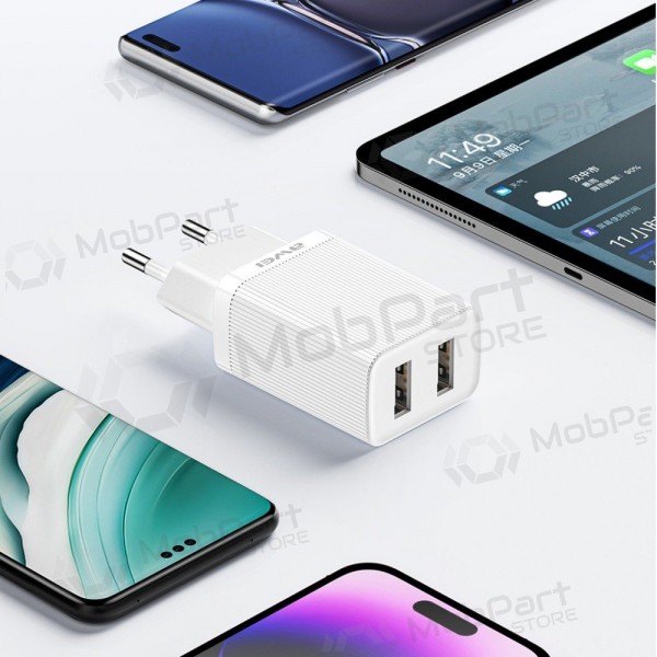 Φορτιστής Awei C15-EU 2xUSB-A 10W άσπρο