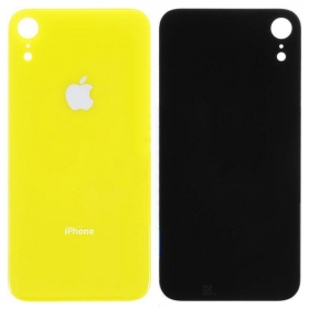 Apple iPhone XR πίσω κάλυμμα μπαταρίας (κίτρινος) (bigger hole for camera)