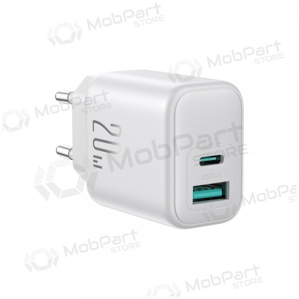 Φορτιστής Joyroom JR-TCF21 USB-C/USB-A PD20W άσπρο