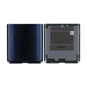 Samsung Galaxy Z Flip F700 πίσω κάλυμμα μπαταρίας (Mirror Black) (down) (μεταχειρισμένος grade B, γνησια)