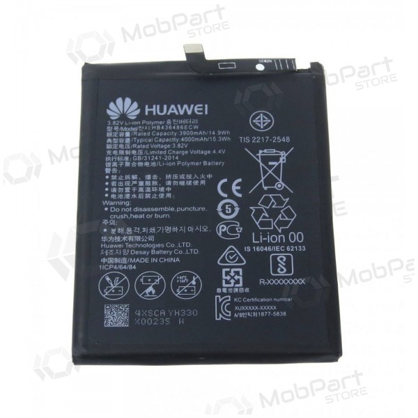 Huawei Mate 10 / Mate 10 Pro / Mate 20 / P20 Pro / Honor View 20 (HB436486ECW) μπαταρία / συσσωρευτής (4000mAh) (service pack) (γνησια) Huawei Mate 10 / Mate 10 Pro / Mate 20 / P20 Pro / Honor View 20 (HB436486ECW) μπαταρία / συσσωρευτής (4000mAh) (service pack) (γνησια)