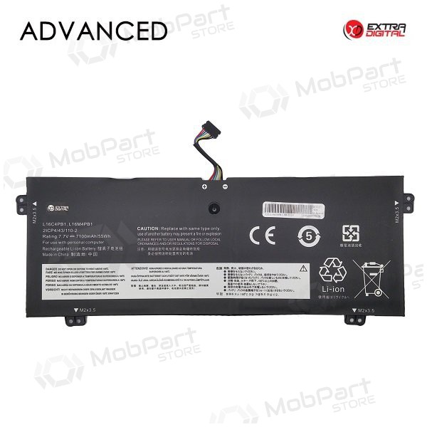 Lenovo L16C4PB1, L16M4PB1, 7100mAh μπαταρία Laptop, Advanced Lenovo L16C4PB1, L16M4PB1, 7100mAh μπαταρία Laptop, Advanced