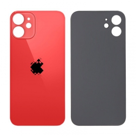 Apple iPhone 12 mini πίσω κάλυμμα μπαταρίας (το κόκκινο) (bigger hole for camera)