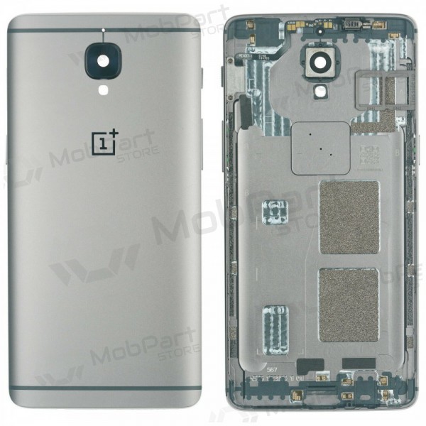 OnePlus 3 / 3T πίσω κάλυμμα μπαταρίας (ασήμι) (μεταχειρισμένος grade C, γνησια) OnePlus 3 / 3T πίσω κάλυμμα μπαταρίας (ασήμι) (μεταχειρισμένος grade C, γνησια)