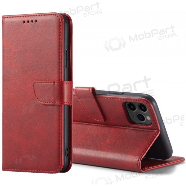 Θήκη Wallet Case Xiaomi Redmi 15 4G/Redmi 15 5G το κόκκινο