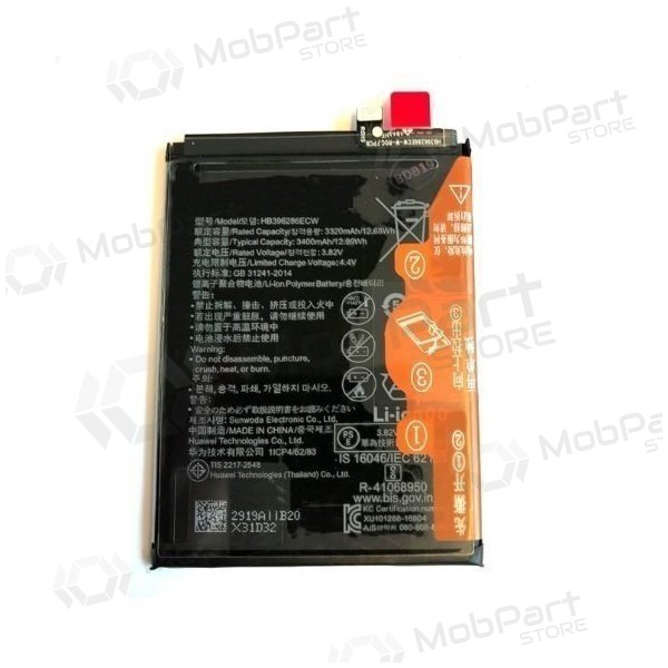 Huawei P Smart 2019 / Honor 10 Lite μπαταρία / συσσωρευτής (HB396286ECW) (3400mAh) Huawei P Smart 2019 / Honor 10 Lite μπαταρία / συσσωρευτής (HB396286ECW) (3400mAh)