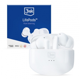 Ασύρματος handsfree ακουστικα 3mk LifePods (άσπρο)