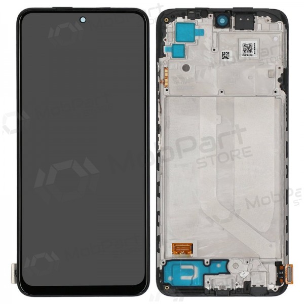 Xiaomi Redmi Note 10 / Redmi Note 10S / Poco M5s οθόνη (μαύρος) (με πλαίσιο) Xiaomi Redmi Note 10 / Redmi Note 10S / Poco M5s οθόνη (μαύρος) (με πλαίσιο)
