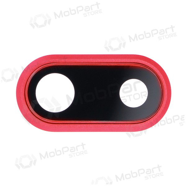 Apple iPhone 8 Plus τζαμάκι κάμερας (το κόκκινο) (με πλαίσιο) Apple iPhone 8 Plus τζαμάκι κάμερας (το κόκκινο) (με πλαίσιο)