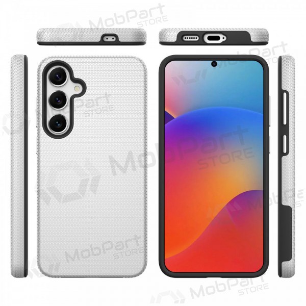 Θήκη Perfectionists Triangle Case Samsung A566 A56 5G ασήμι