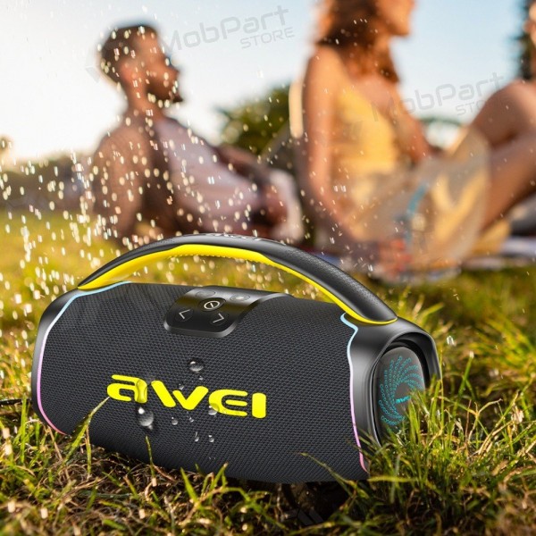 Bluetooth φορητό ηχείο Awei KA16 60W μαύρος