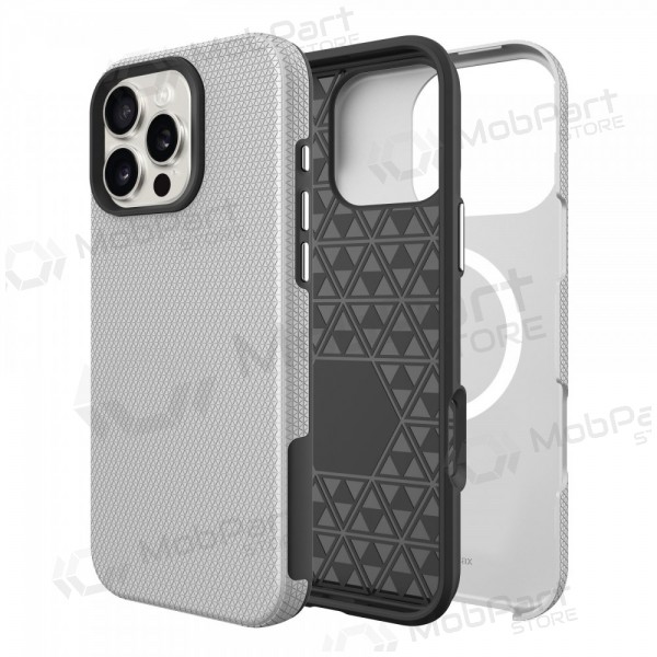 Θήκη Perfectionists Triangle Mag Case Apple iPhone 15 Pro Max ασήμι