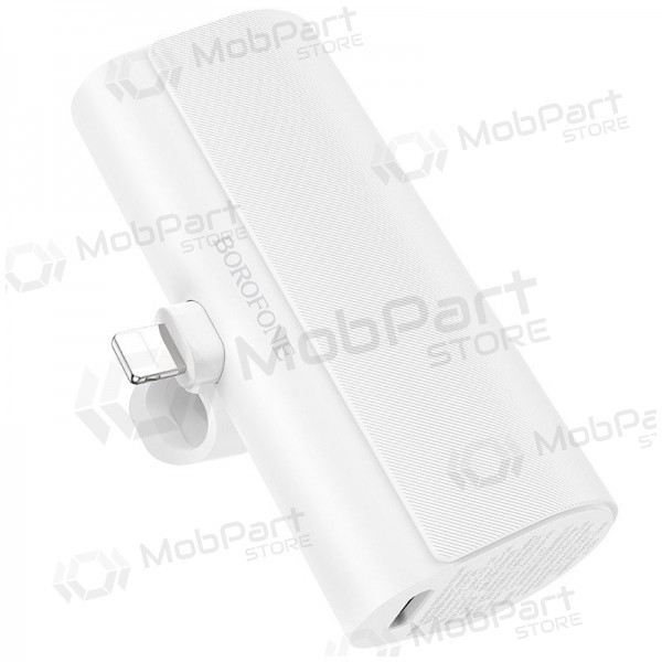 Εξωτερική μπαταρία Power Bank Borofone BJ35 Lightning 5000mAh άσπρο Εξωτερική μπαταρία Power Bank Borofone BJ35 Lightning 5000mAh άσπρο
