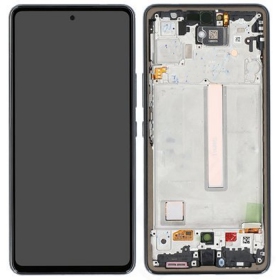 Samsung Galaxy A53 5G οθόνη (μαύρος) (με πλαίσιο) (γνησια)