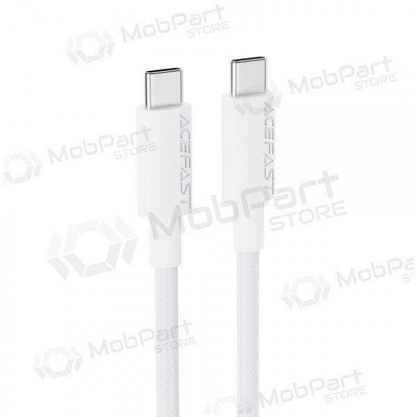 USB καλώδιο Acefast C18-03 60W USB-C to USB-C 1.2m άσπρο