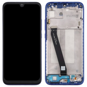Xiaomi Redmi 7 οθόνη (μπλε) (με πλαίσιο) (γνησια)