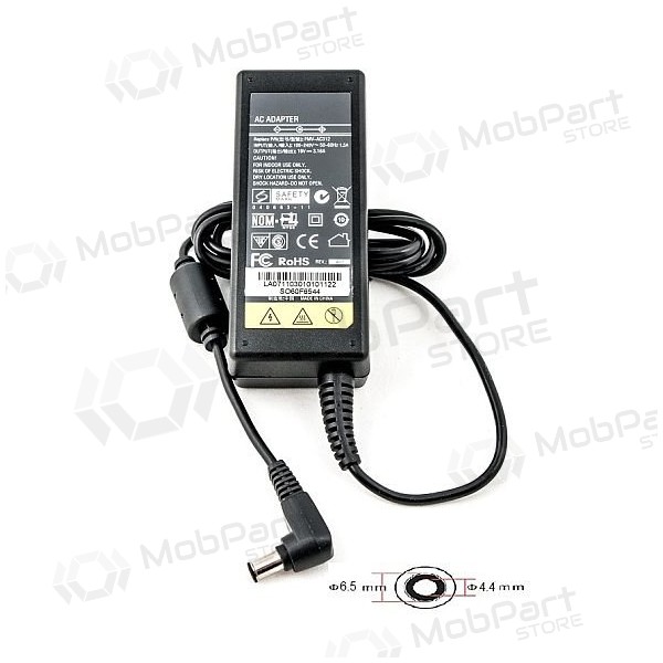 SONY 60W: 19V, 3.16A τροφοδοτικό laptop SONY 60W: 19V, 3.16A τροφοδοτικό laptop