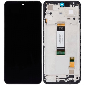 Xiaomi Redmi 12 4G / 12 5G οθόνη (μαύρος) (με πλαίσιο) (Premium)