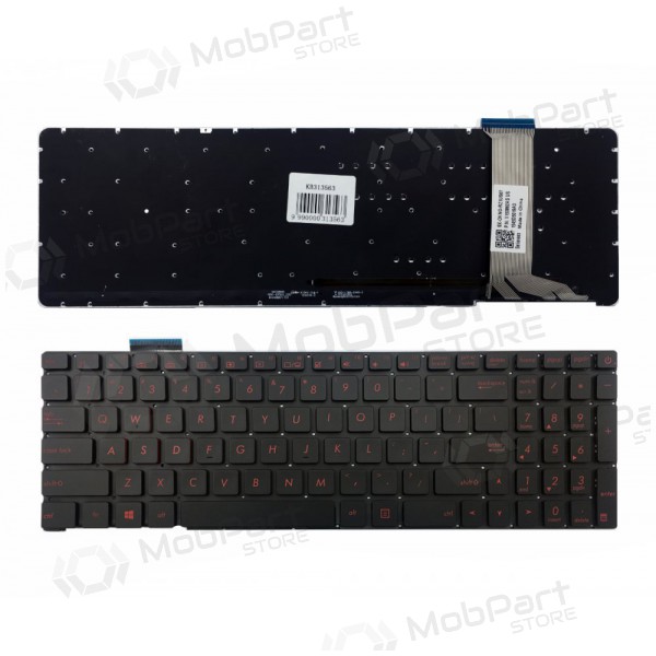 ASUS: G551, G551J, G552 πληκτρολόγιο (με φωτισμό) ASUS: G551, G551J, G552 πληκτρολόγιο (με φωτισμό)
