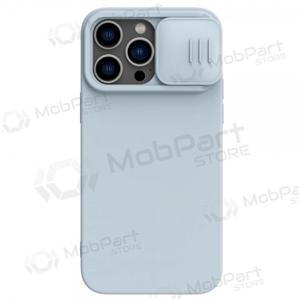 Apple iPhone 15 Pro Max θήκη „Nillkin Silicone“ (γκρί)