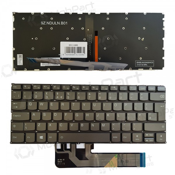 Lenovo Yoga 730-13IKB, 730-15IKB πληκτρολόγιο (UK) (με φωτισμό) Lenovo Yoga 730-13IKB, 730-15IKB πληκτρολόγιο (UK) (με φωτισμό)