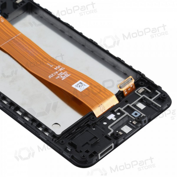 Samsung Galaxy A12 οθόνη (μαύρος) (με πλαίσιο) (γνησια) Samsung Galaxy A12 οθόνη (μαύρος) (με πλαίσιο) (γνησια)
