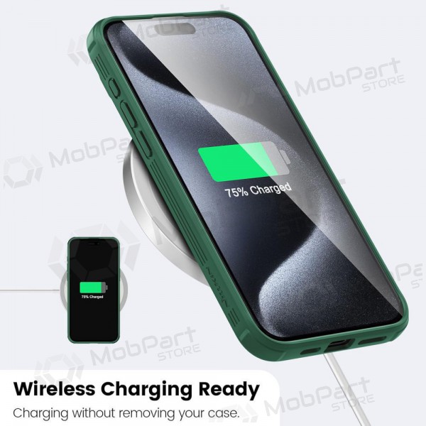 Apple iPhone 14 Pro θήκη „Nillkin CamShield Pro“ (πράσινος)