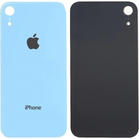 Apple iPhone XR πίσω κάλυμμα μπαταρίας (μπλε) (bigger hole for camera)