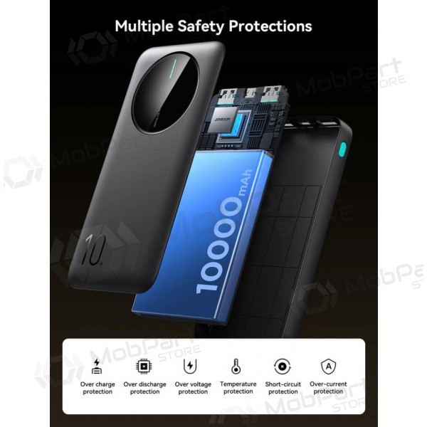 Εξωτερική μπαταρία Power Bank Joyroom JR-PBF12 10000mAh μαύρος