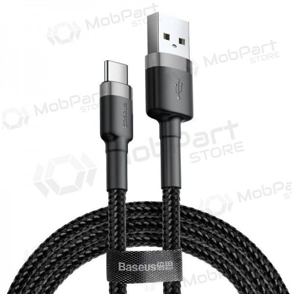 Καλώδιο Baseus Cafule PD Type-C - Type-C 3.0A 60W (γκρί-μαύρος) 1.0m CATKLF-GG1
