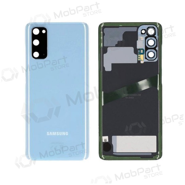 Samsung G981F / G980 Galaxy S20 πίσω κάλυμμα μπαταρίας (Cloud Blue) (μεταχειρισμένος grade C, γνησια)