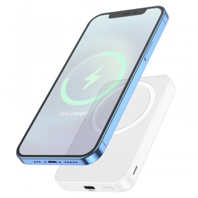 Εξωτερική μπαταρία Power Bank Hoco J109 PD20W Magnetic 5000mAh άσπρο